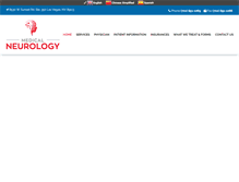 Tablet Screenshot of medicalneurologylv.com